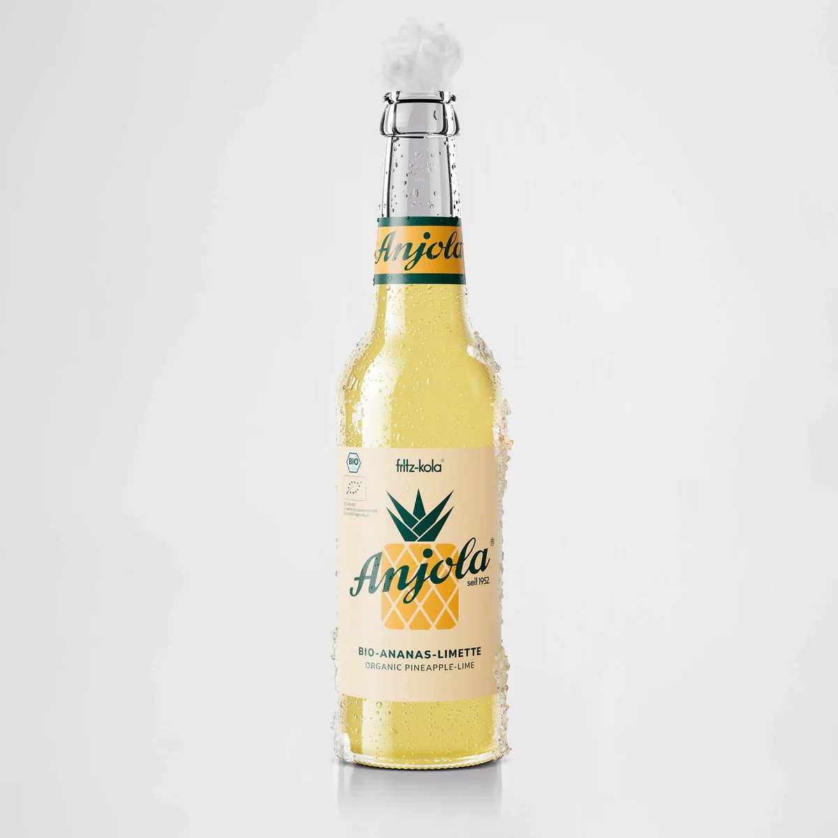 anjola bio-limonade ananas & limette, 0,33l